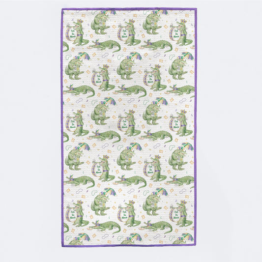 Breakfast with the Gators Kitchen Towel
