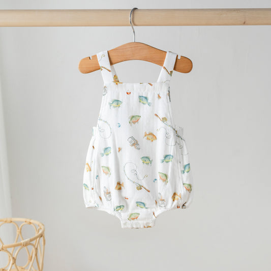 Catch You Later Organic Muslin Bubble Shortall