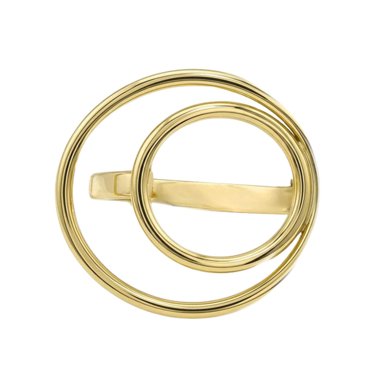 Double Moon Phase Cocktail Ring | Nita