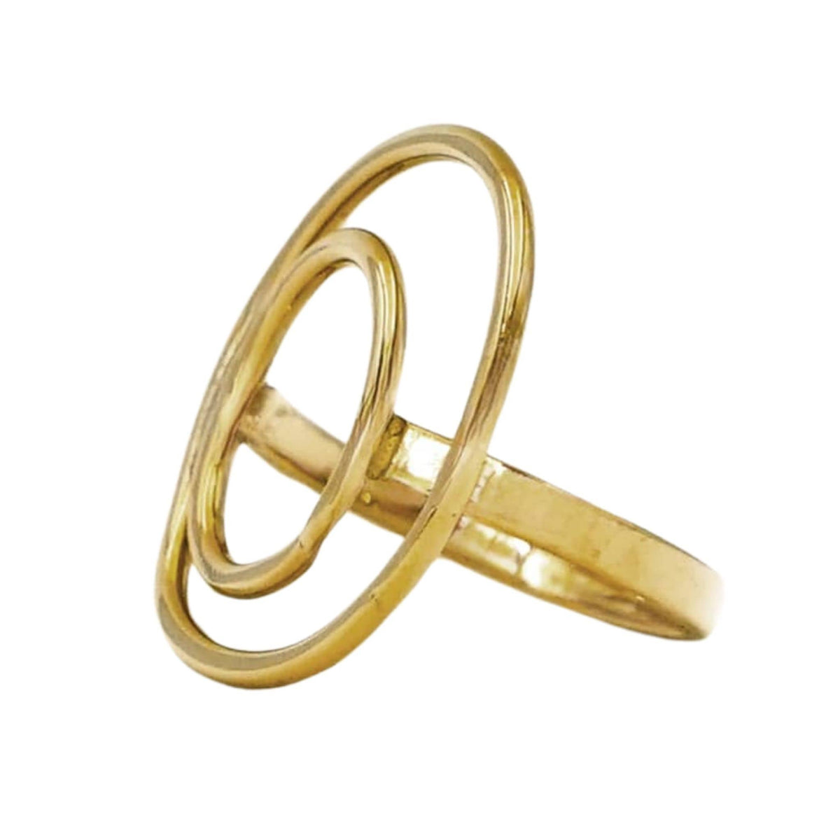 Double Moon Phase Cocktail Ring | Nita
