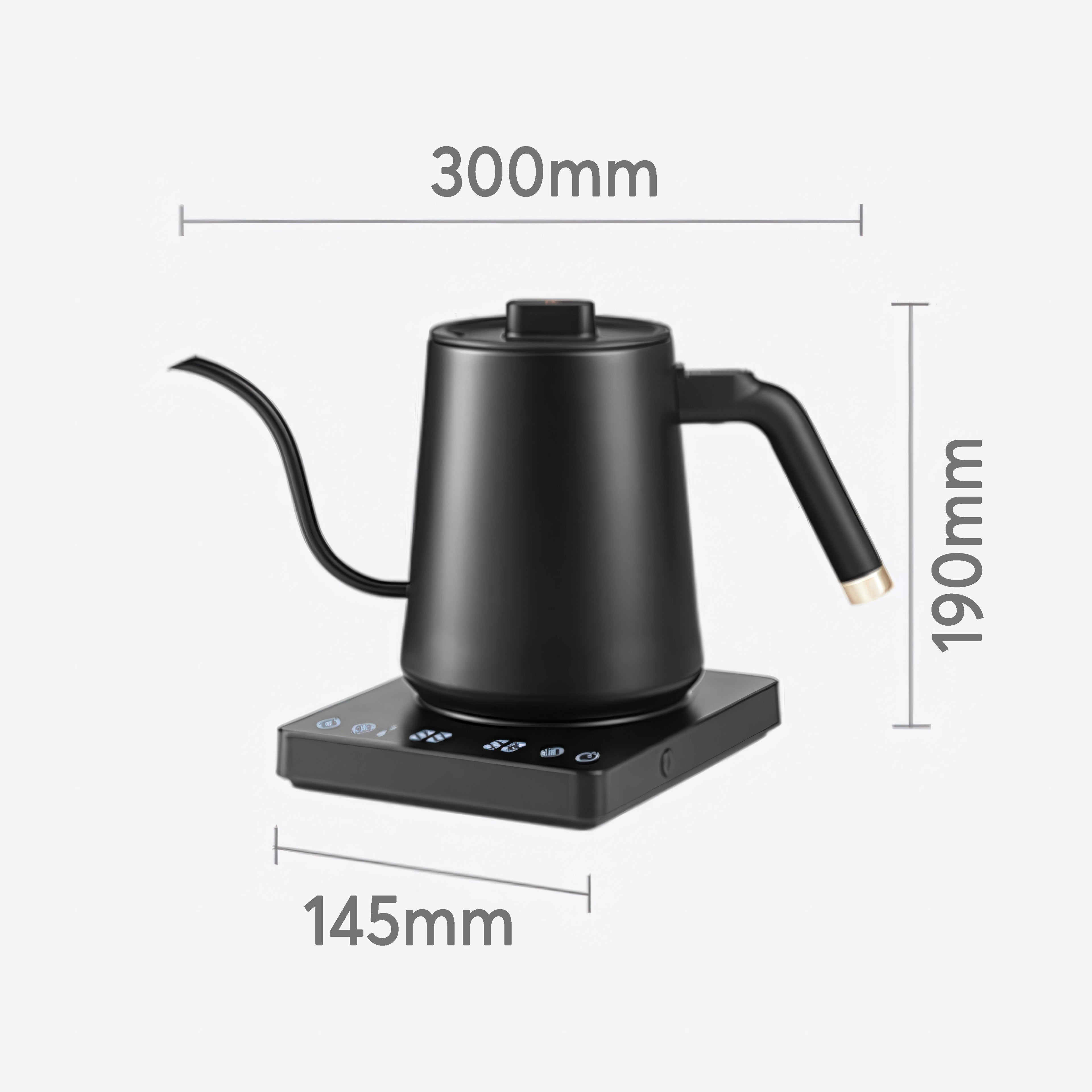 Electric Gooseneck Pour-Over Kettle