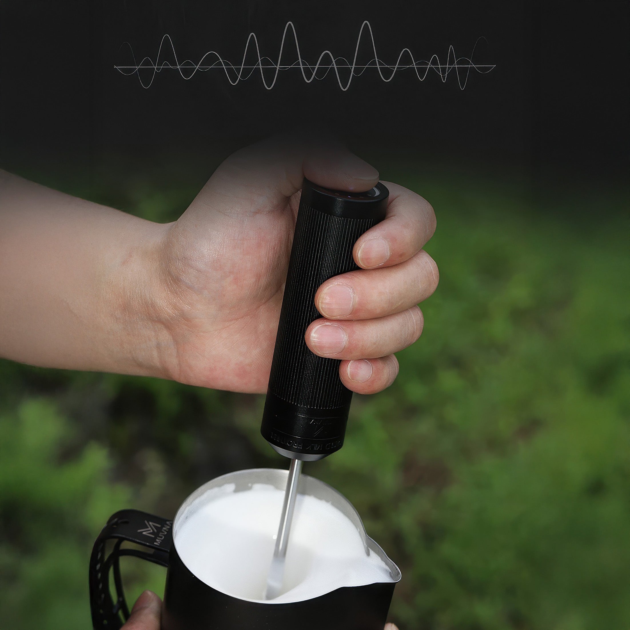 Electric Handheld Milk Frother Rechargeable