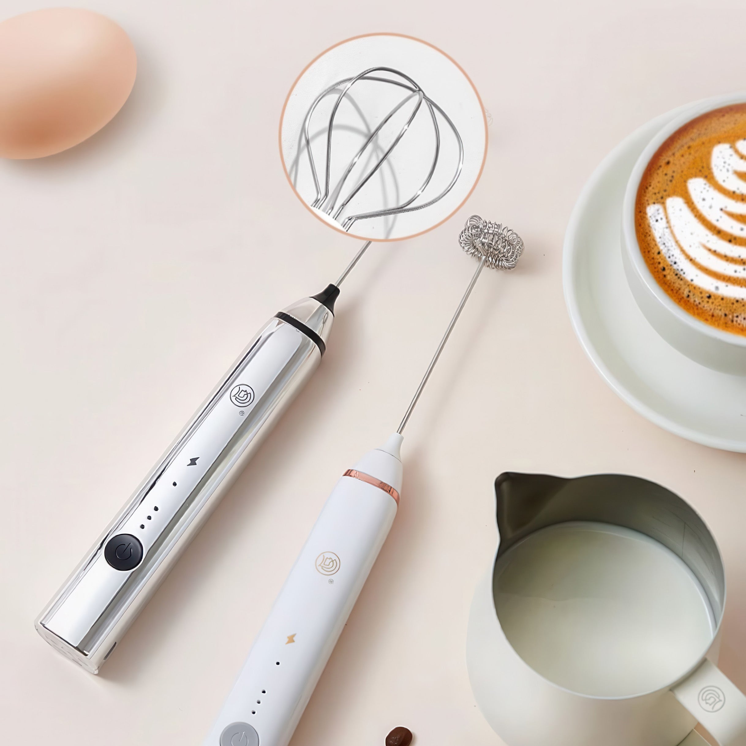 Handheld Milk Frother Electric Foam Maker