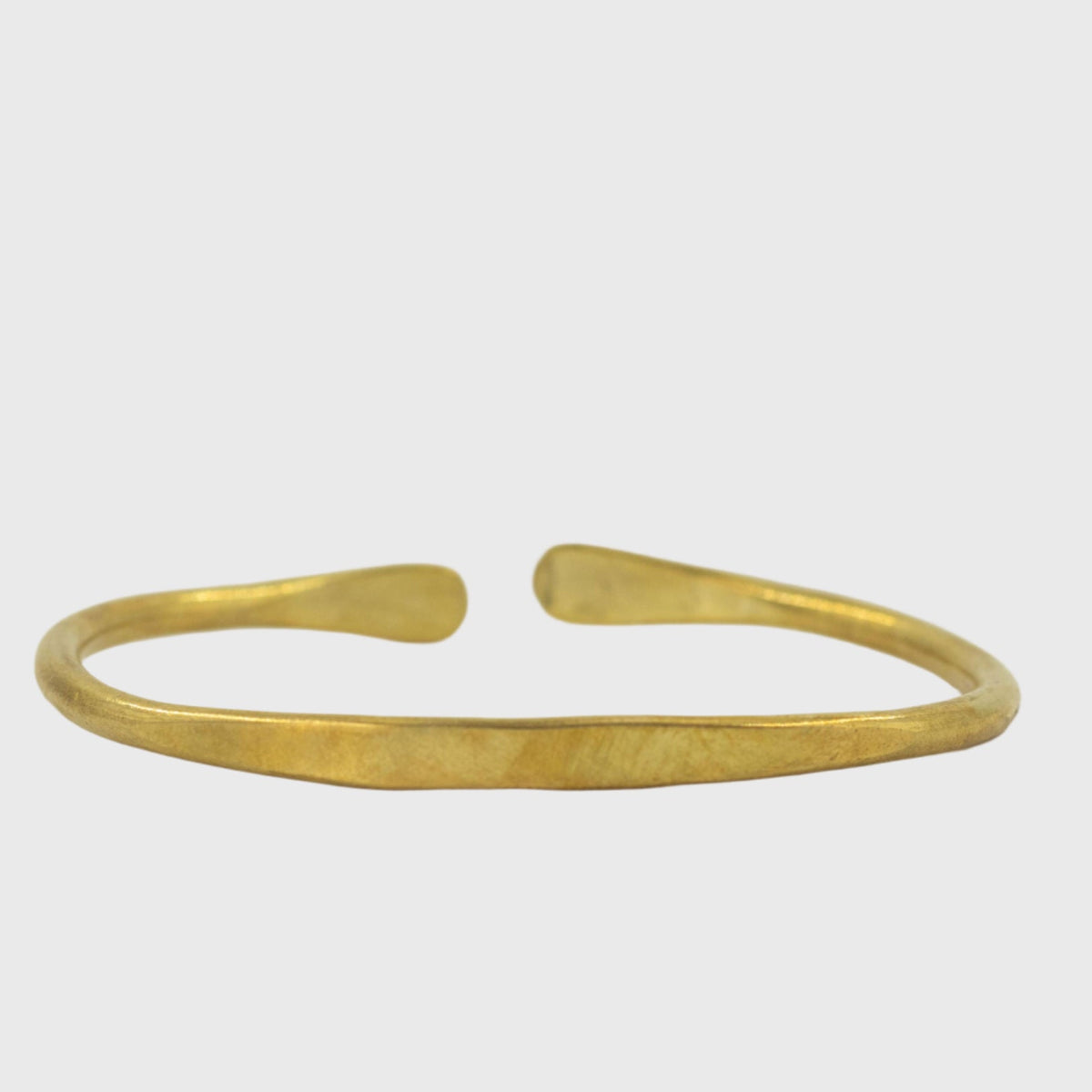 Gentle Open Brass Cuff Bracelet | Lia