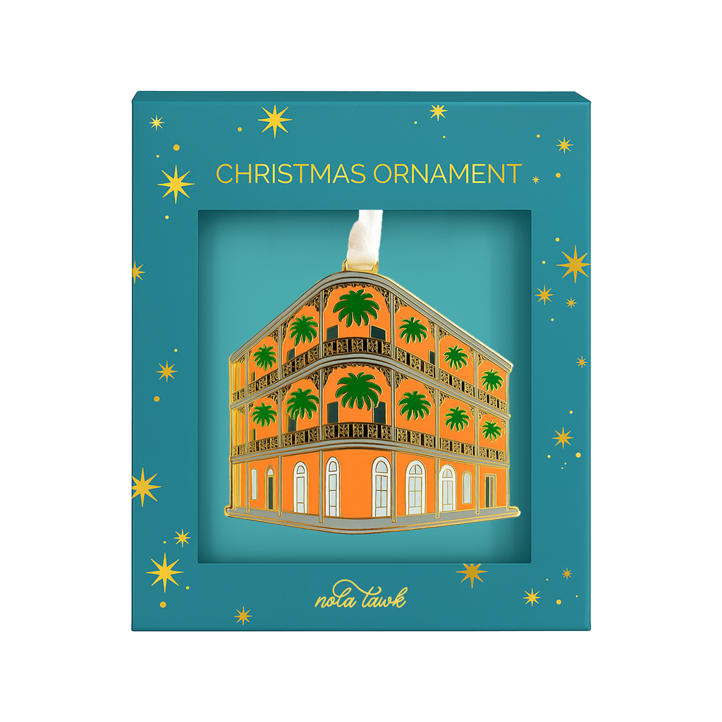 LeBranche House Enamel Ornament
