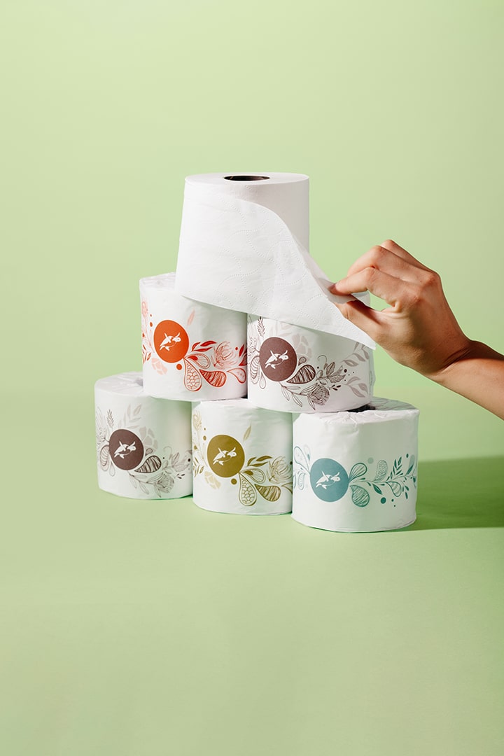 Caretta - 100% Recycled 2-Ply Toilet Paper