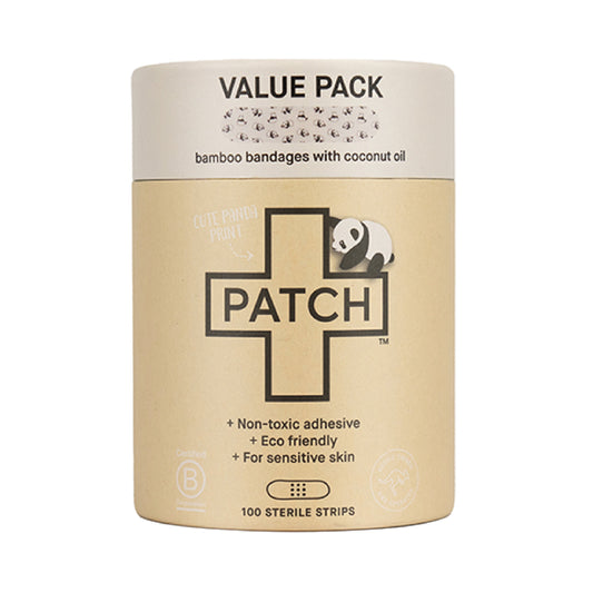 PATCH VALUE PACK - 100 Panda Bamboo Bandages
