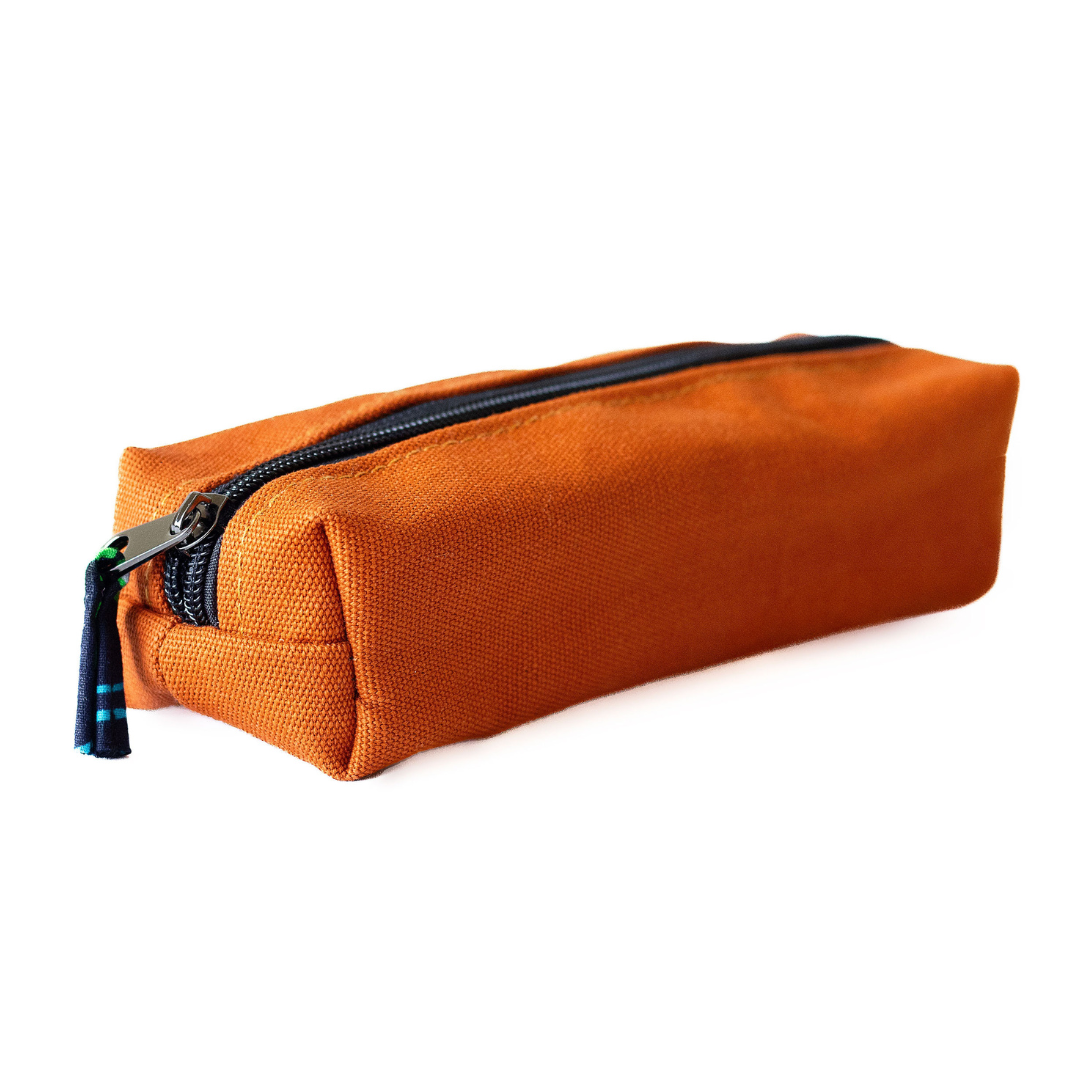 Canvas Pencil Pouch Bag, Everyday Pencil Case