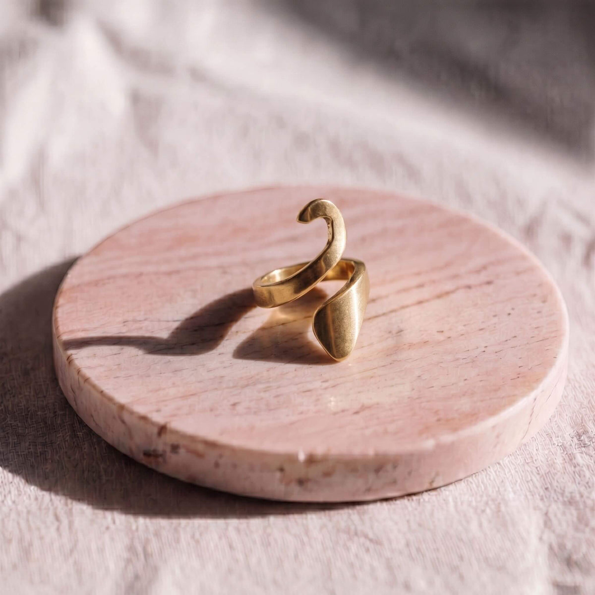 Petal Wrap Open Ring for Women | Kivuli