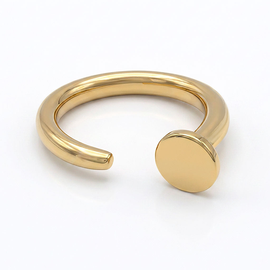 Brass Open Band Ring | Pinde