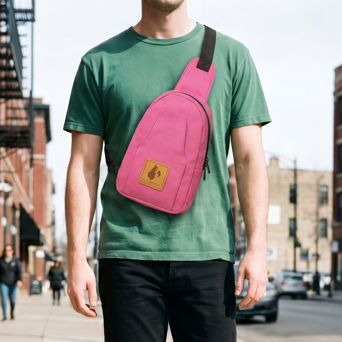 Small Canvas Crossbody Sling Bag | Buru