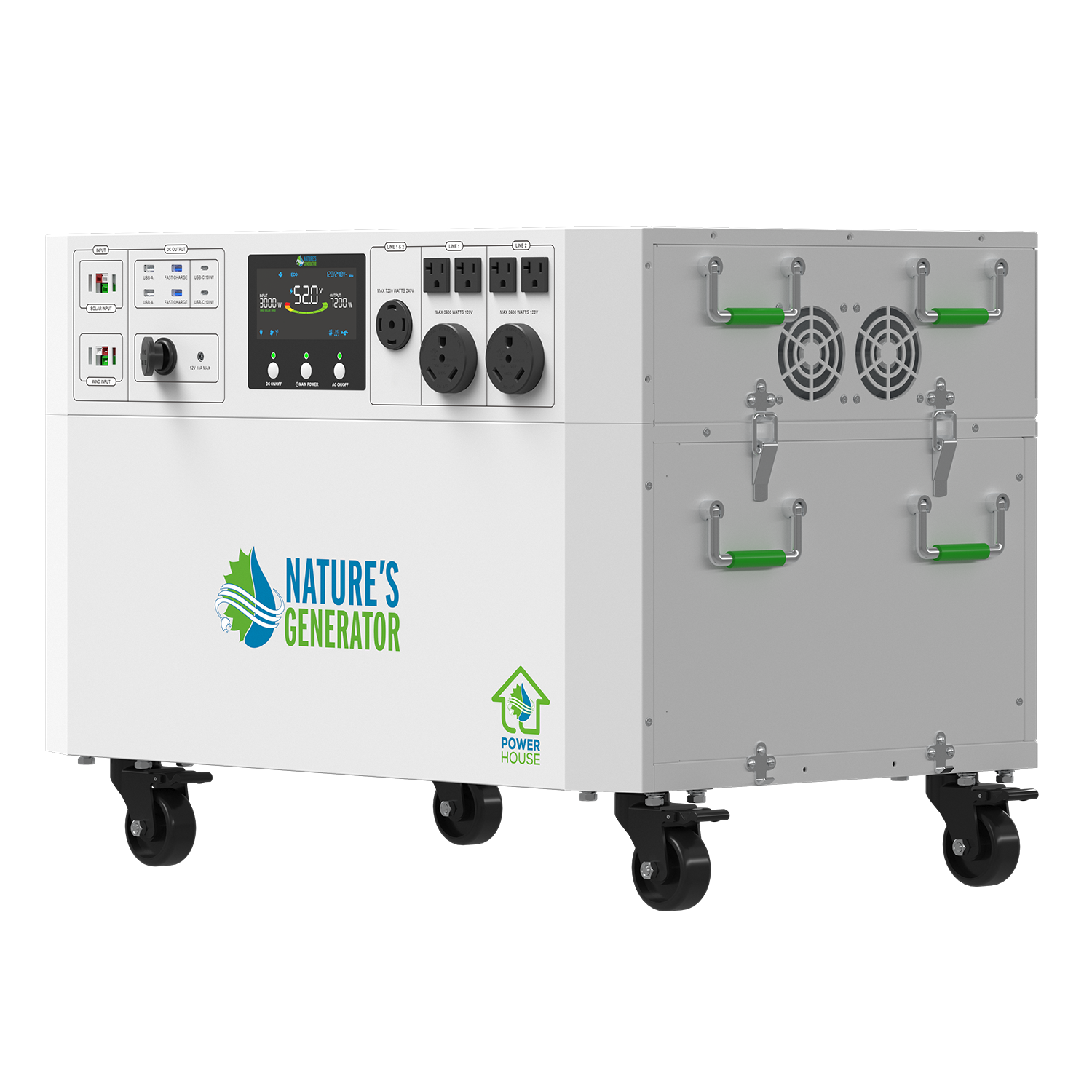 Powerhouse Gen 2 Solar and Wind Generator