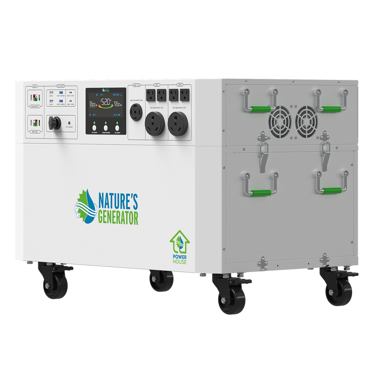 Powerhouse Gen 2 Solar and Wind Generator