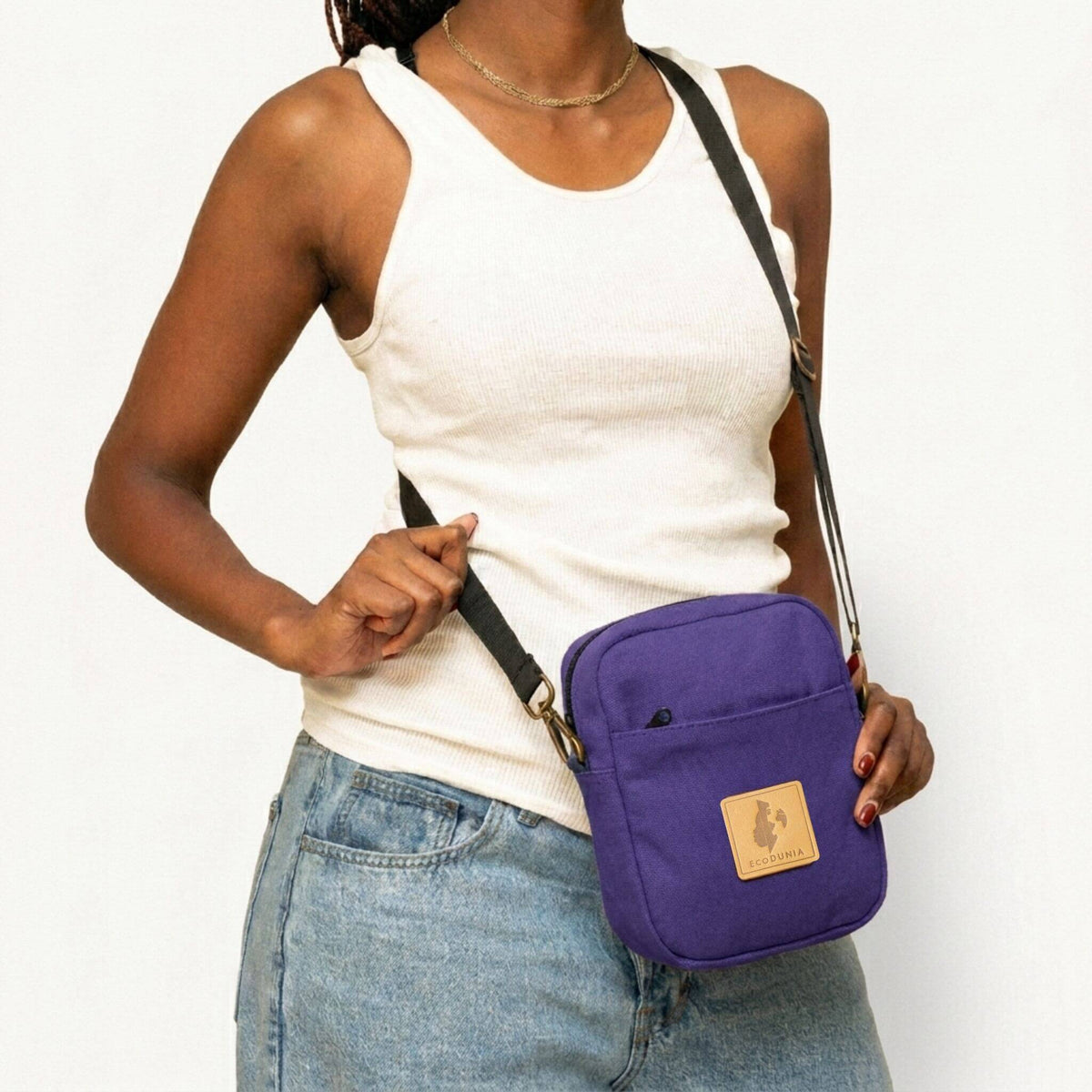 Canvas Crossbody Bag 2L | Rozi Convertible Sling