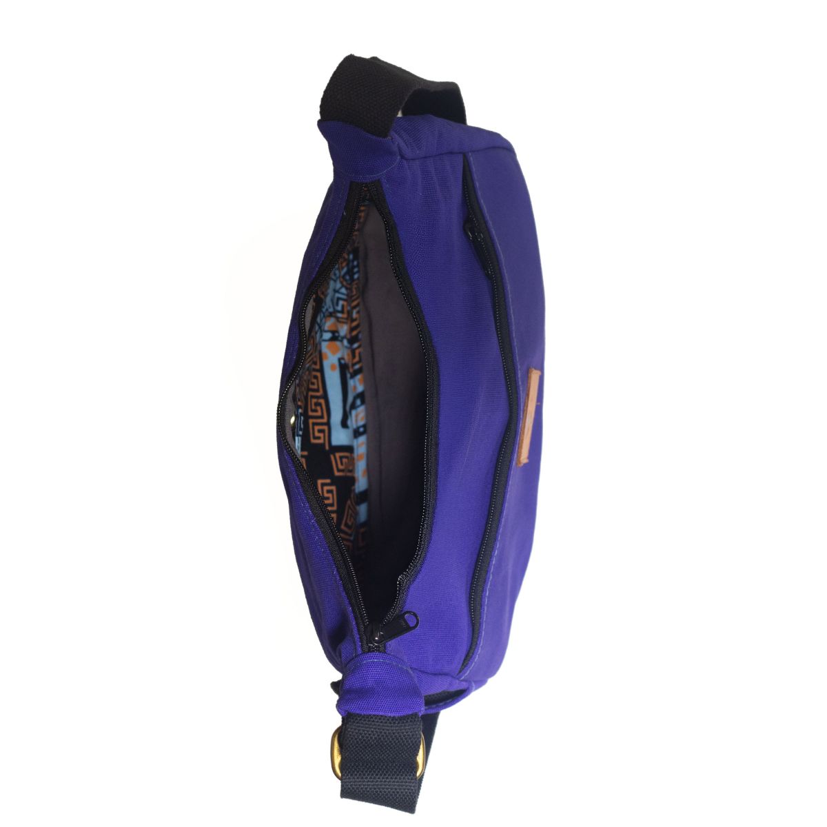 Crescent Canvas Crossbody Shoulder Bag for Women