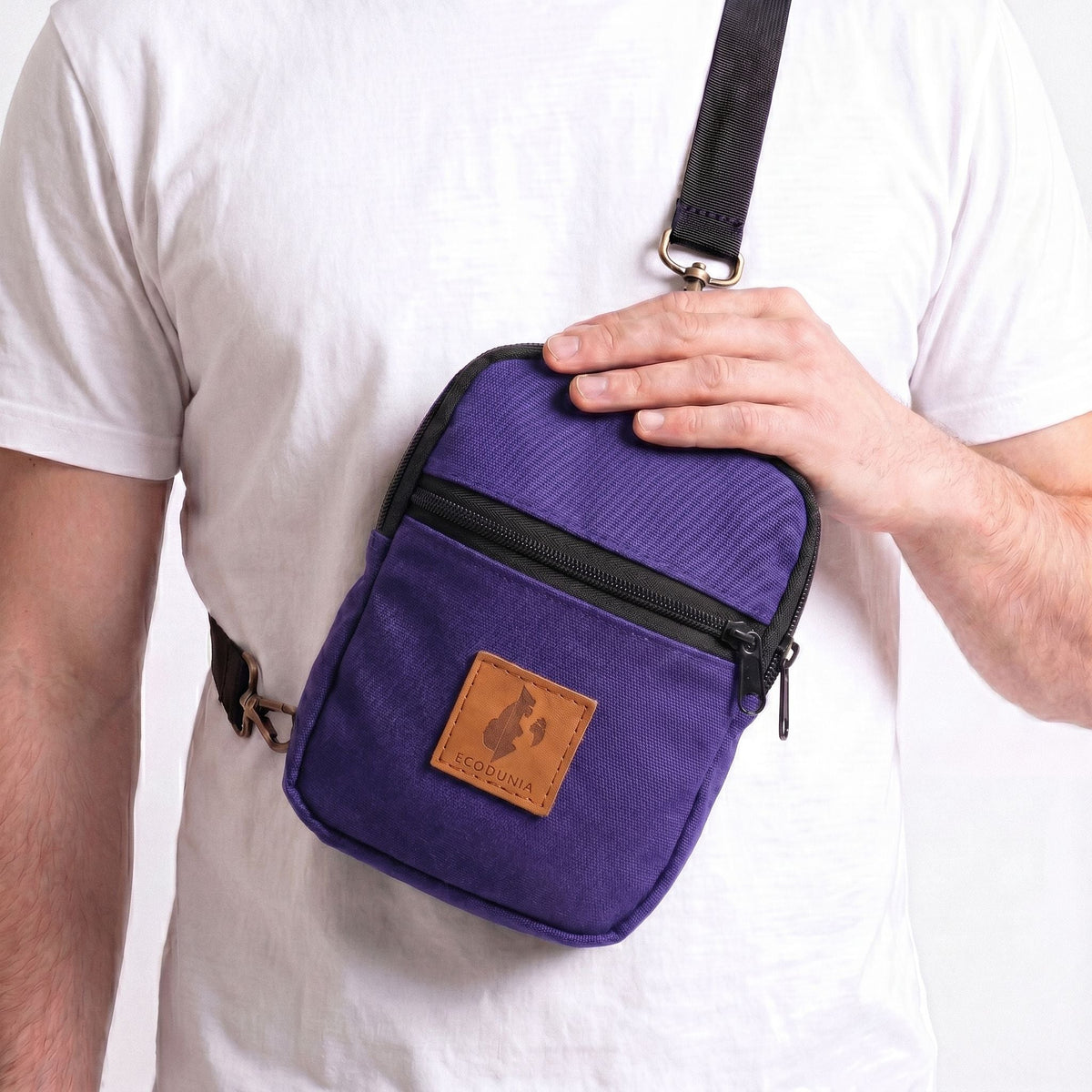 Convertible Canvas Crossbody Sling Bag 1L | Rozi