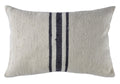 Central Striped Silk Pillow