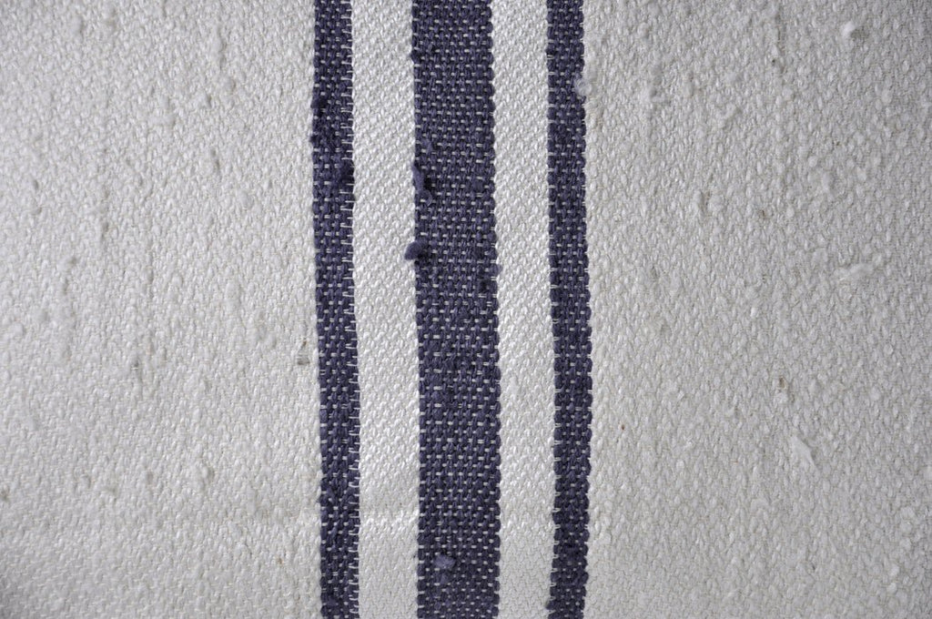 Central Striped Silk Pillow