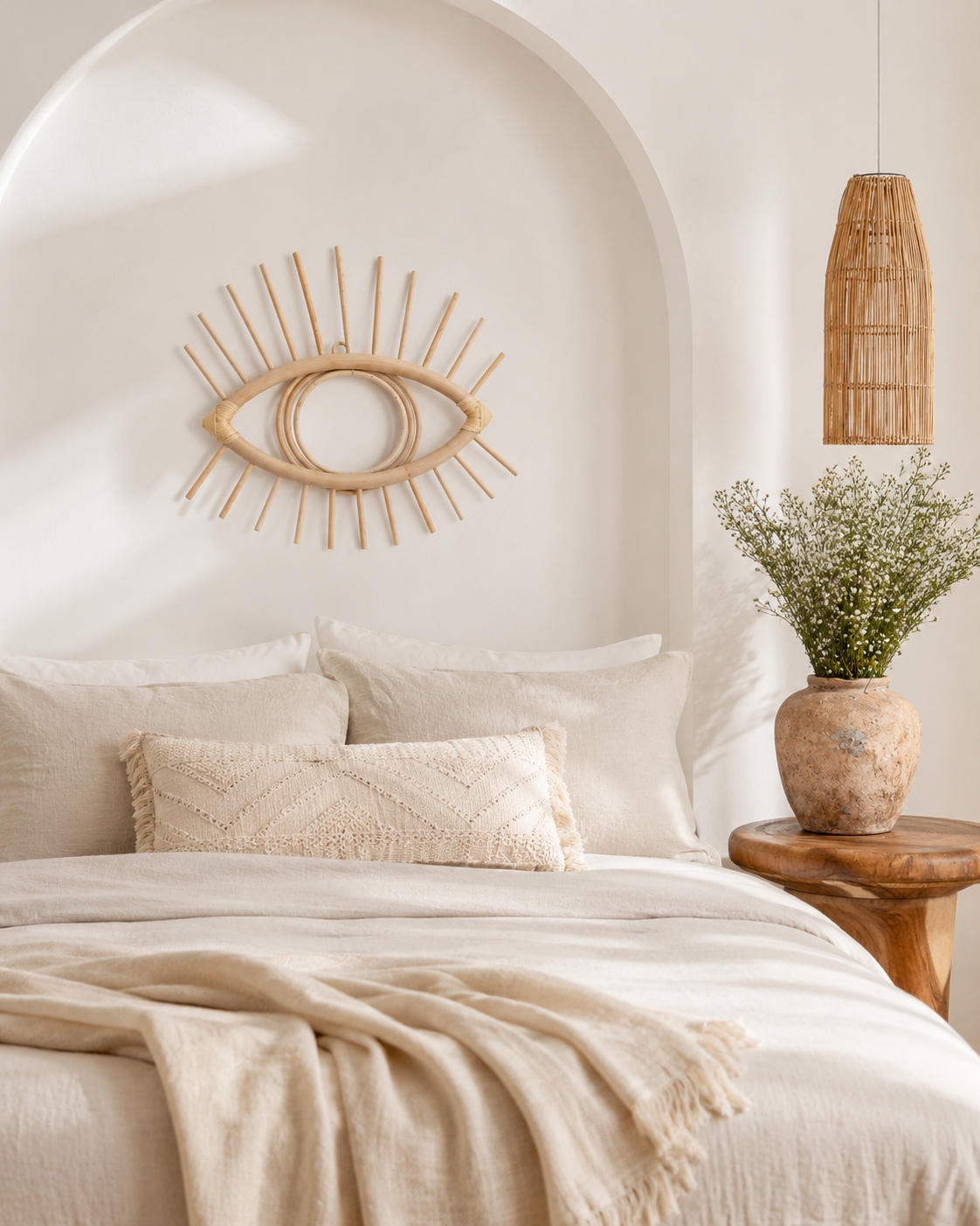 Rattan Eye Decor
