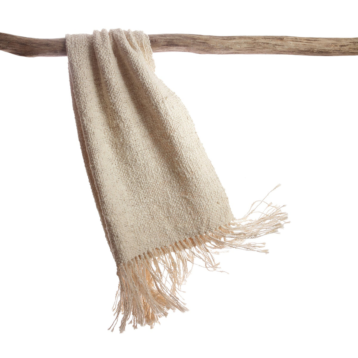 Rustic Cotton Throw Blanket