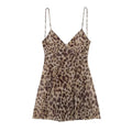 Daring Leopard Print Mini Dress