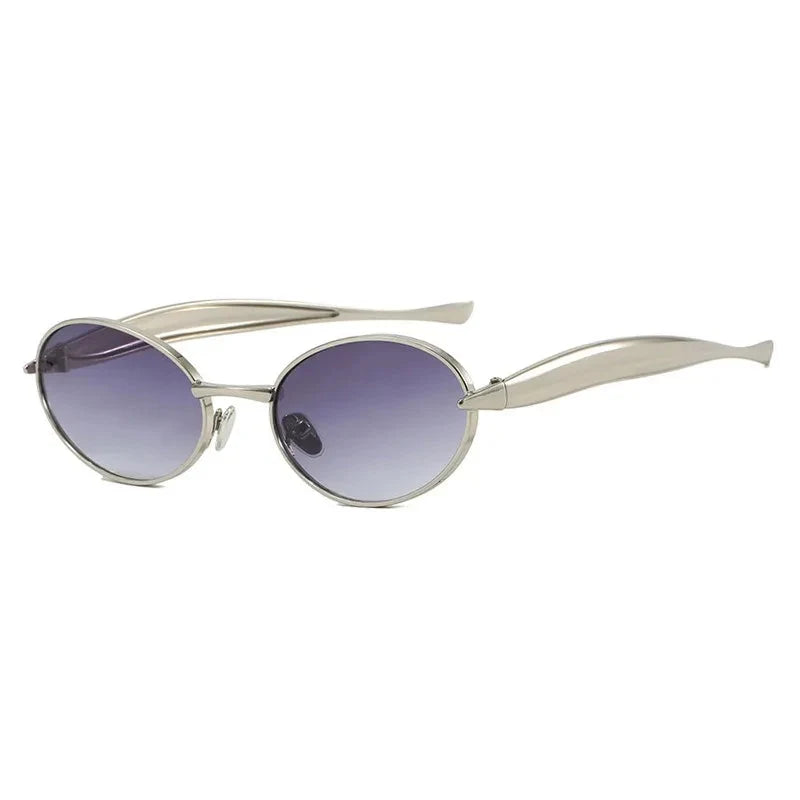 Fearless Gold Oversized Sunglasses