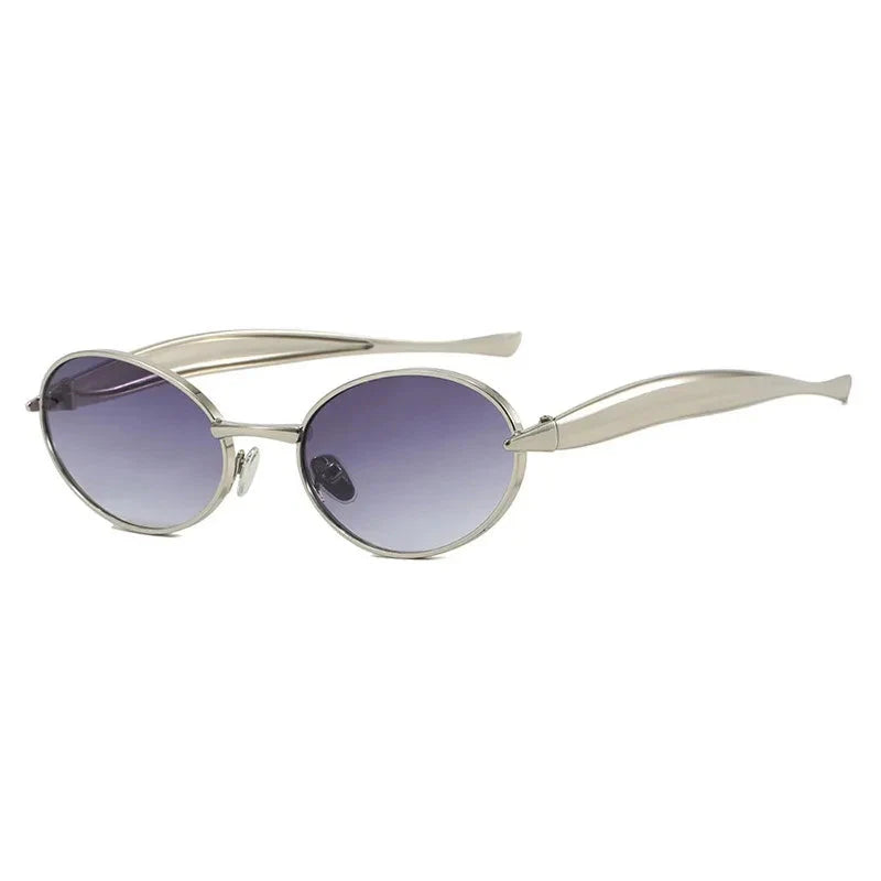 Fearless Gold Oversized Sunglasses