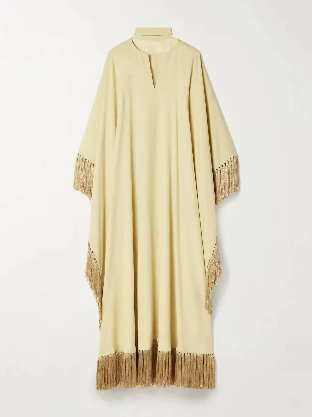 Liberated Oversized Fringe Kaftan