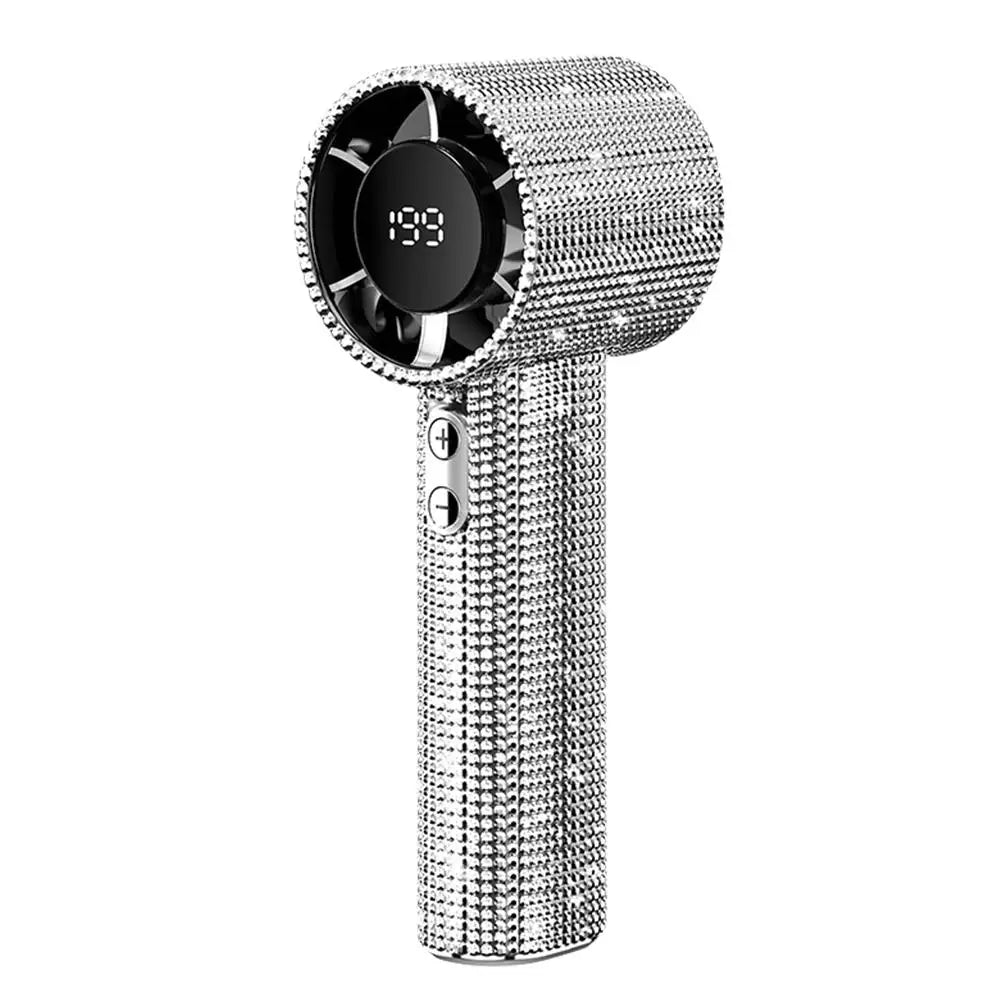 Vibrant Crystal Handheld Mini Fan
