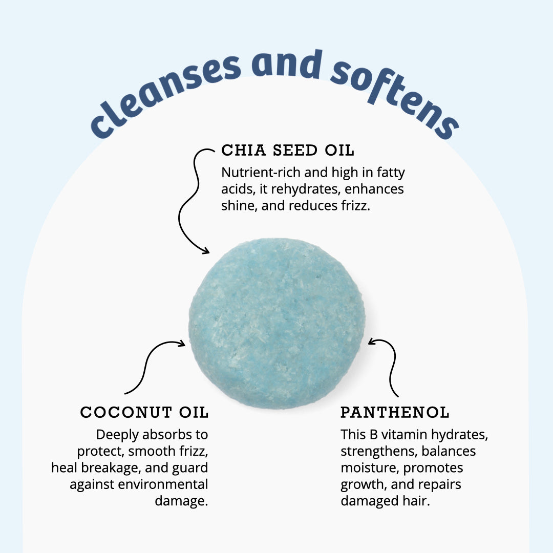 Chia Glow Smoothing Shampoo Bar