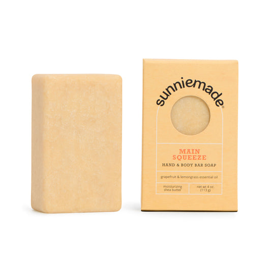 Main Squeeze Moisturizing Hand & Body Bar Soap