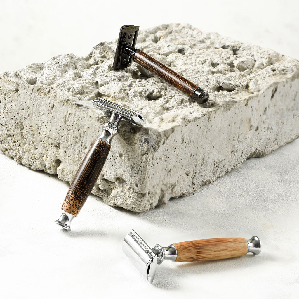 Bamboo Safety Razor | Reusable Bamboo Razor