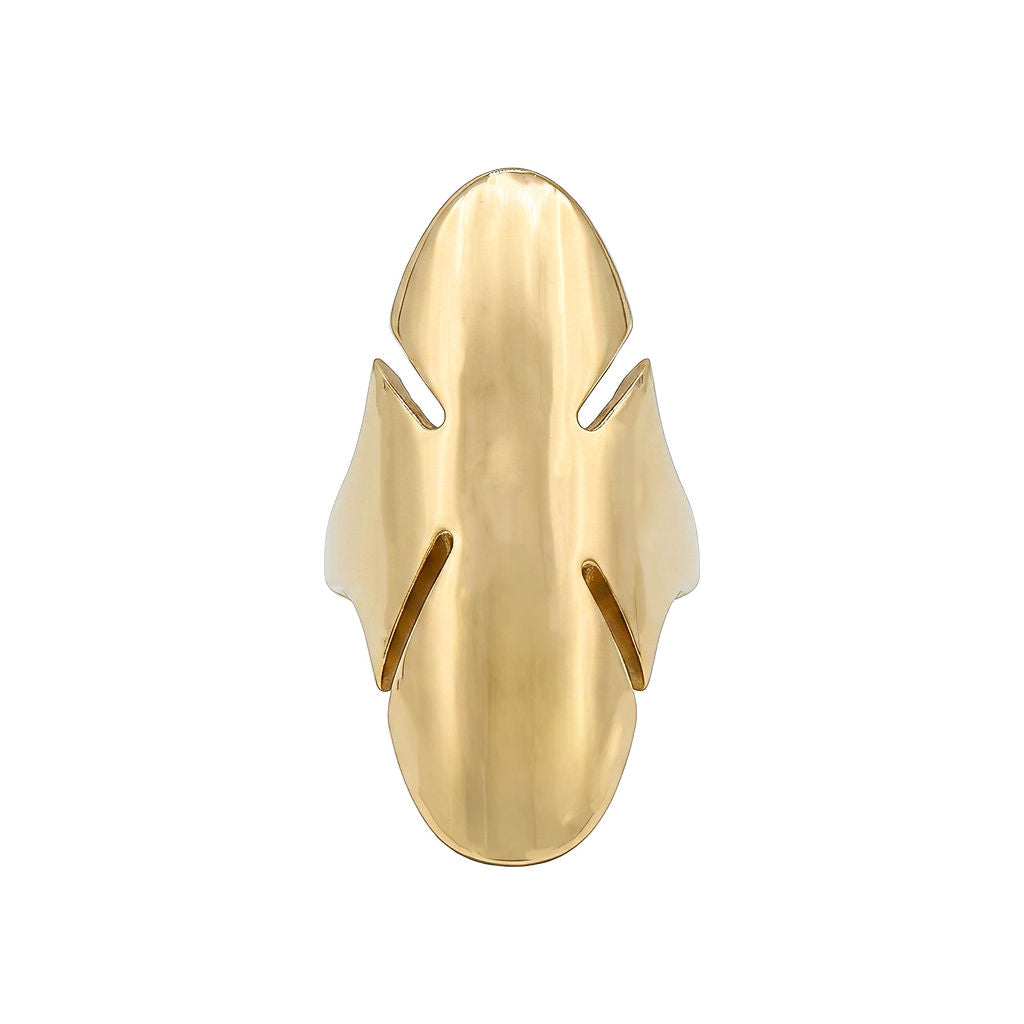 Leaf Shape Ring | Sahara