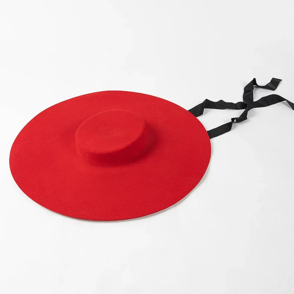 Fearless Wool Wide Brim Hat