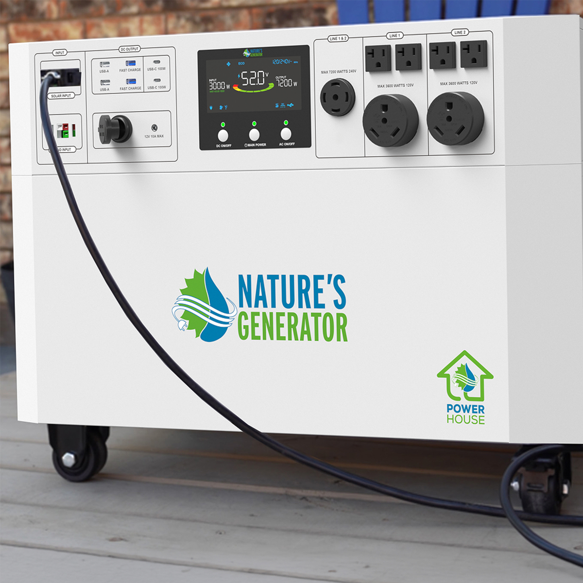 Powerhouse Gen 2 Solar and Wind Generator