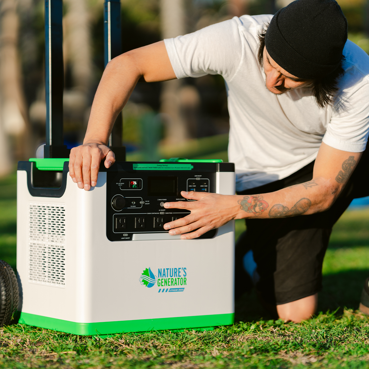 Nature's Generator L3600 Expandable Solar Generator