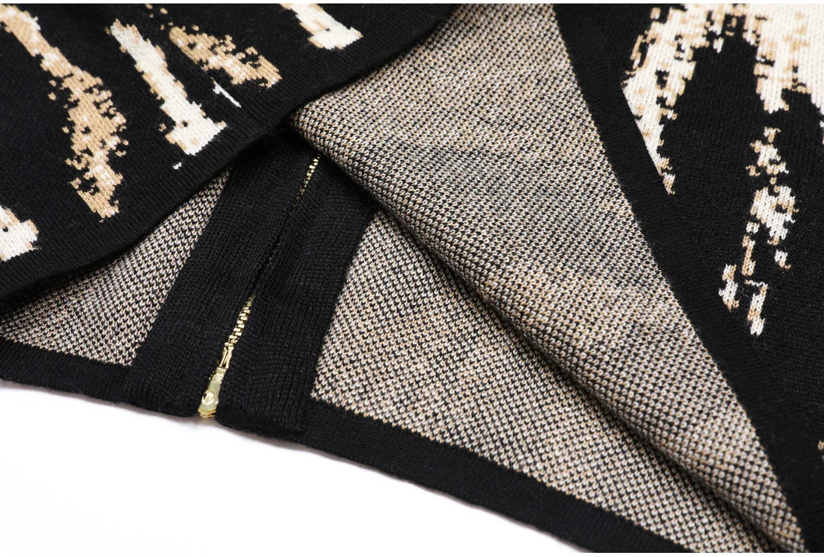 Audacious Leopard Print Sheath Dress