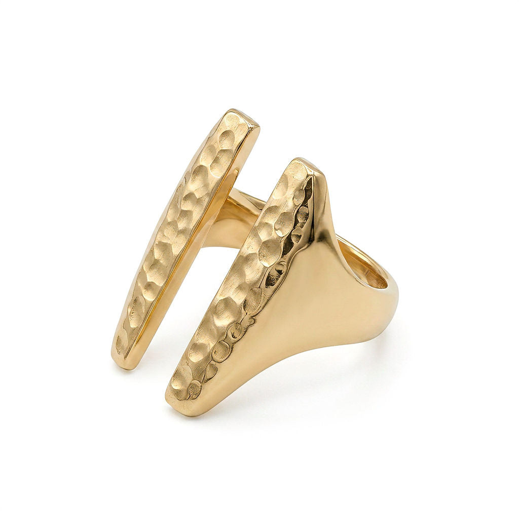 Double Bar Adjustable Ring | Sema