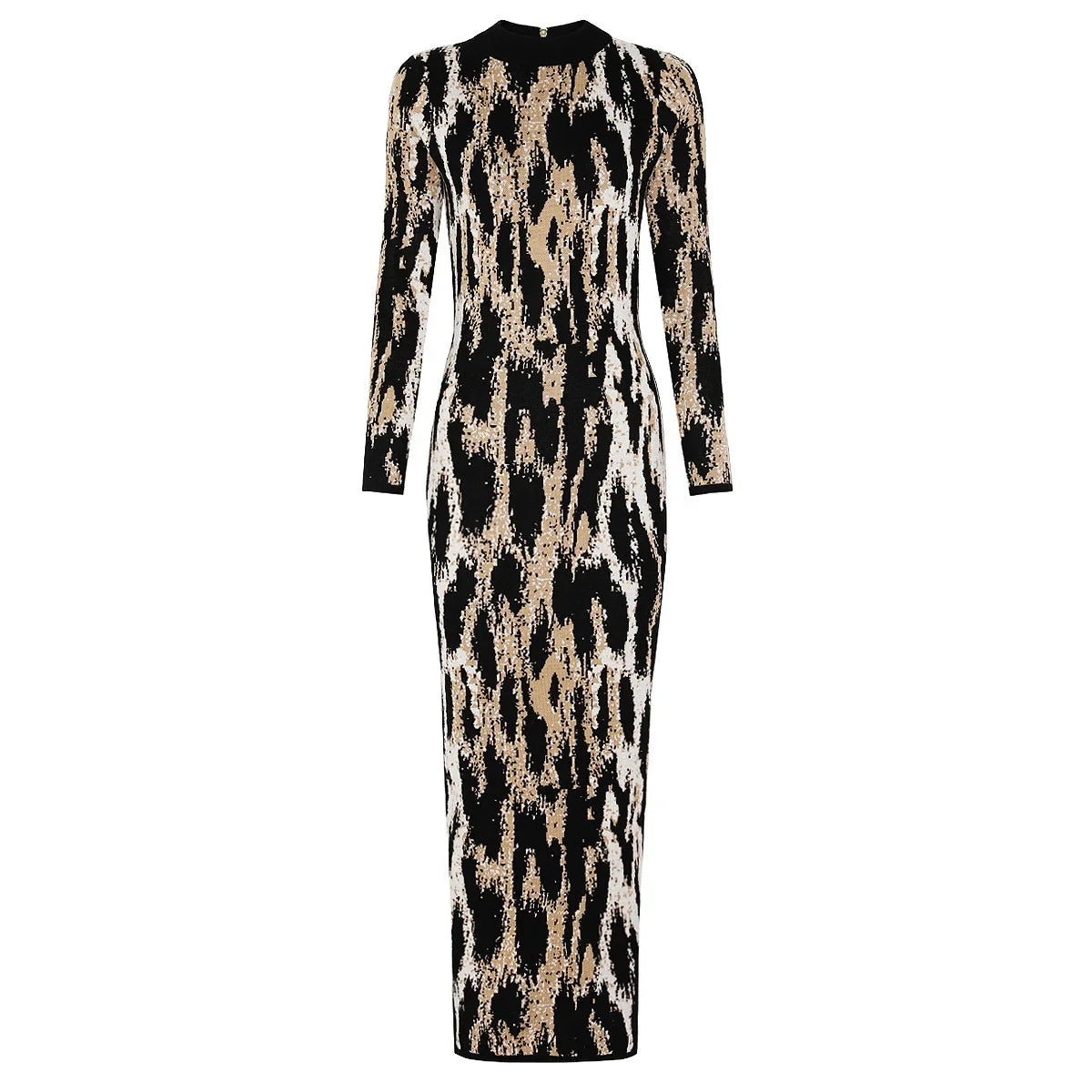 Audacious Leopard Print Sheath Dress