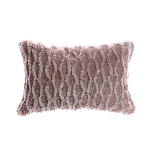 Curves Sculpted Shearling Pillow