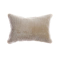 Shearling Sand Lumbar Pillow