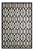 SMALL TRELLIS – Geometric Patagonian Cowhide Rug