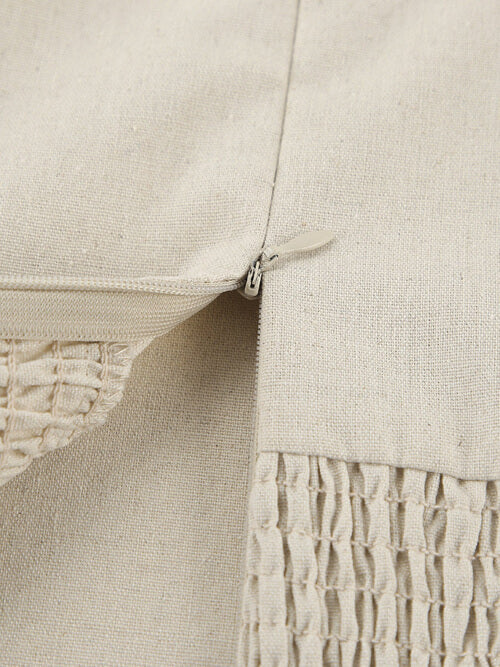 Hemp Smocked Back Tube Dress