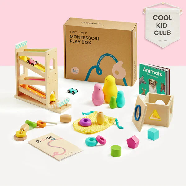 Tiny Land® Montessori Advanced Skills Baby Set（13–24 months）