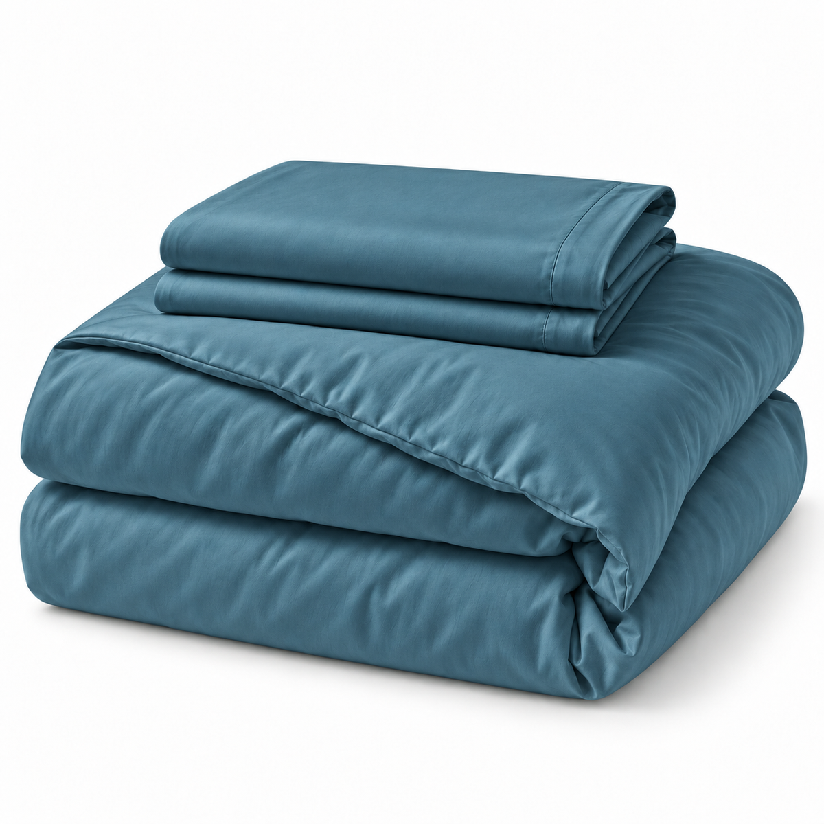 Bamboo Viscose Duvet Cover + 2 Shams Set