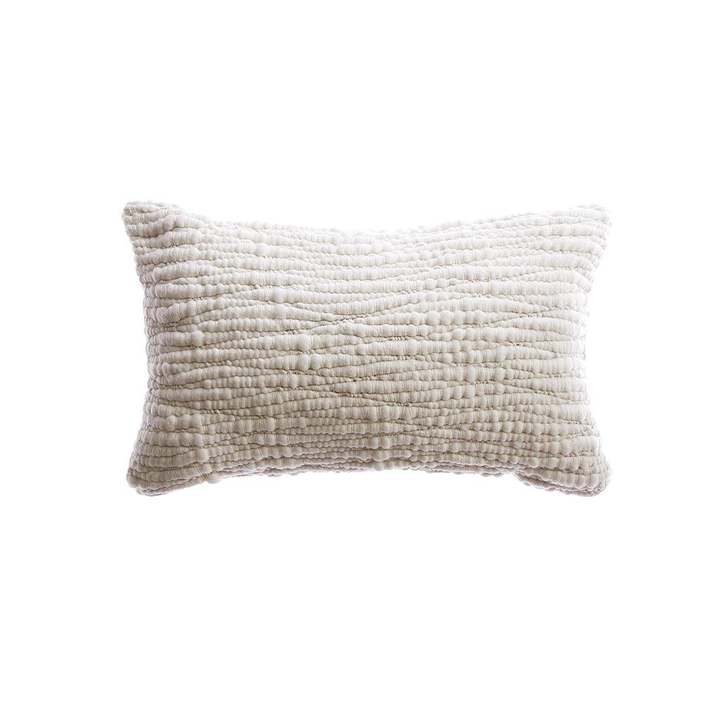 Natural Textured Wool Pillow