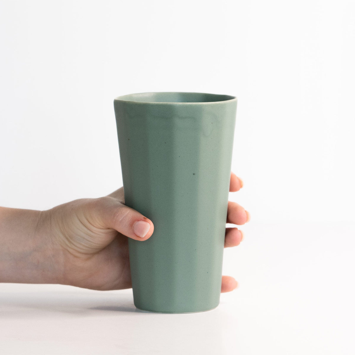 Handmade Porcelain Pint Cup