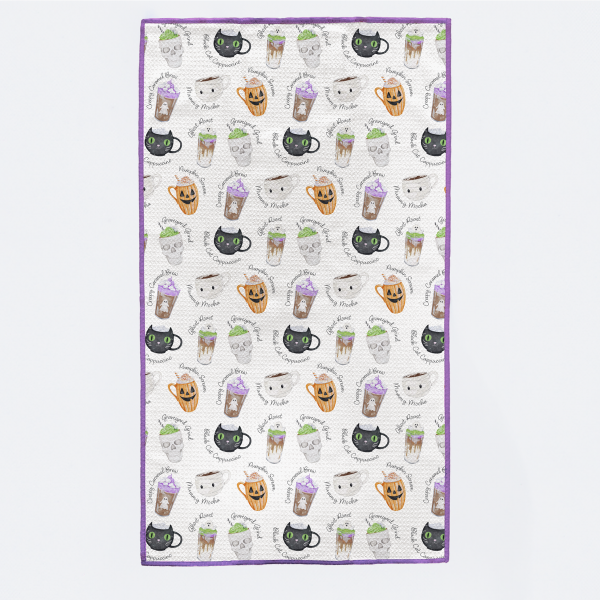 Freshly Boo'd Coffee Halloween Kitchen Towel