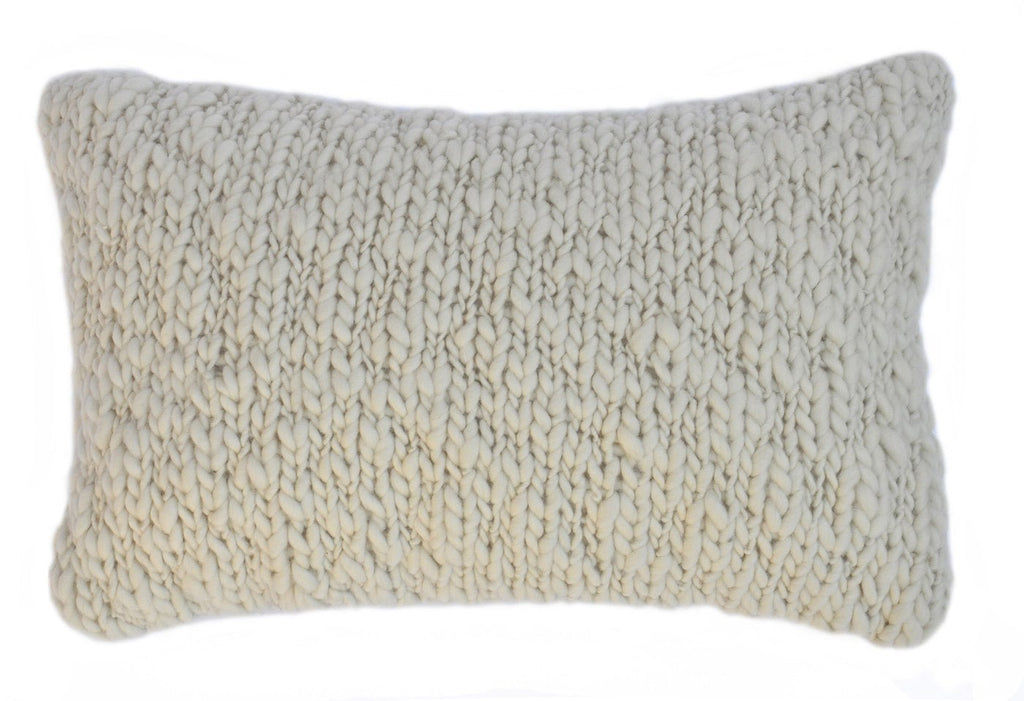 Jersey Bicolor Throw Pillow