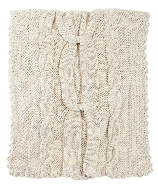 Knot Merino Throw Blanket
